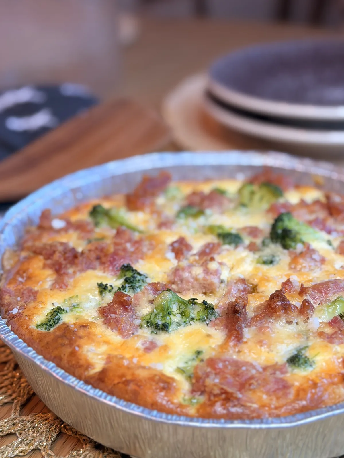 BROCCOLI- OCH SALSICCIAPAJ
