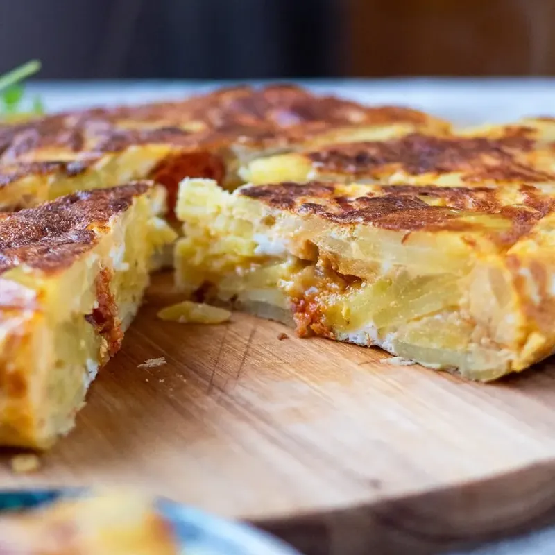 SPANSK TORTILLA MED CHISTORRA