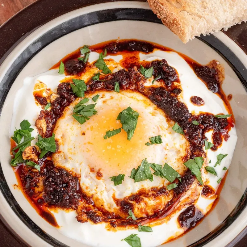 'NDUJA-STEKT ÄGG