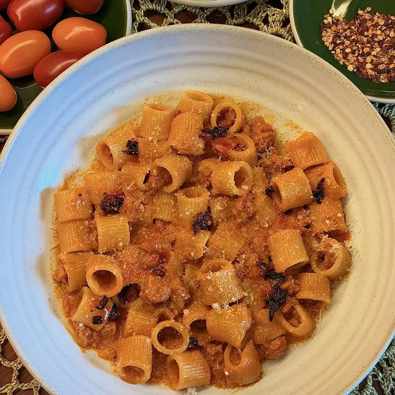 SPICY CHORIZO VODKAPASTA